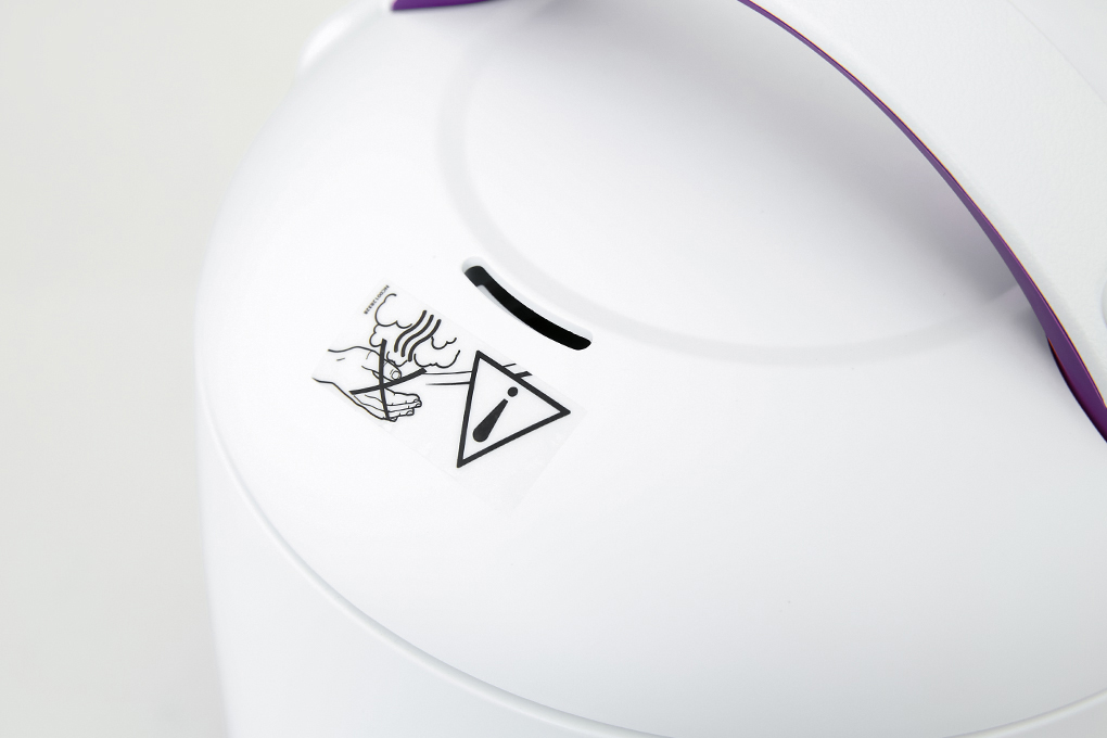 Nồi cơm nắp gài Tefal 0.7 lít RK224168 Màu Trắng - Tím