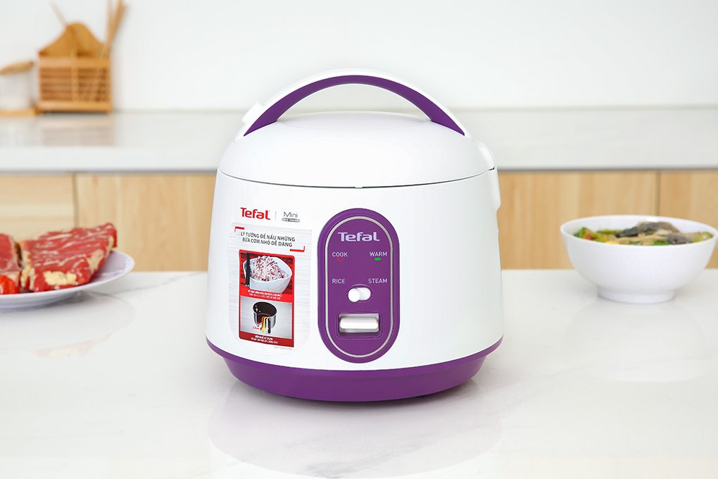 Nồi cơm nắp gài Tefal 0.7 lít RK224168 - Thiết kế, chất liệu