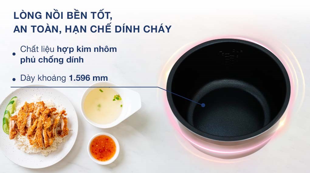 Nồi cơm điện tử Kangaroo 1.5 lít KG15RCE2