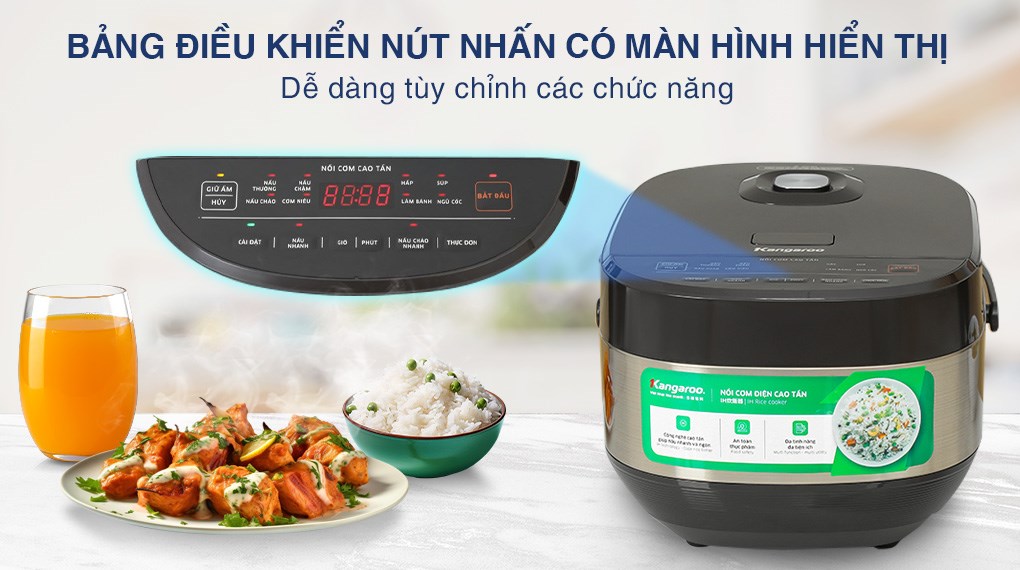 Nồi cơm cao tần Kangaroo 1.5 lít KG15RIH1