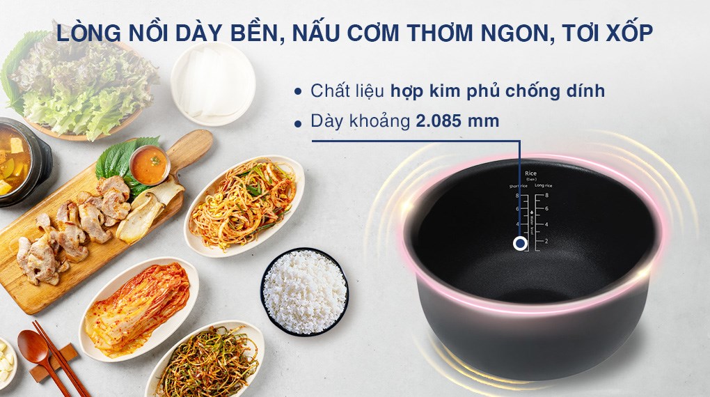 Nồi cơm cao tần Kangaroo 1.5 lít KG15RIH1