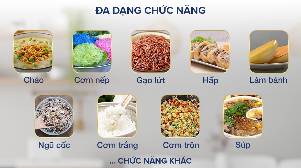 Nồi cơm áp suất cao tần Toshiba 1.8 lít RC-18VXWVN(W)