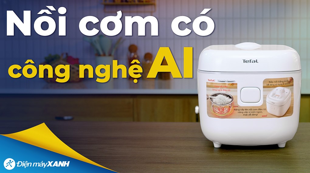Nồi cơm điện tử Tefal 1.8 lít Delirice RK7711Y0