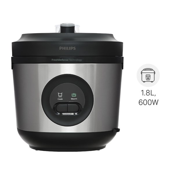Nồi cơm nắp gài Philips 1.8 lít HD3213/31
                Mẫu mới