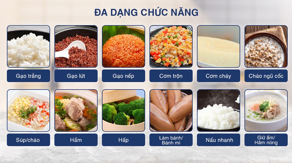 Nồi cơm điện tử Toshiba 1 lít RC-10DR5UVN(H)