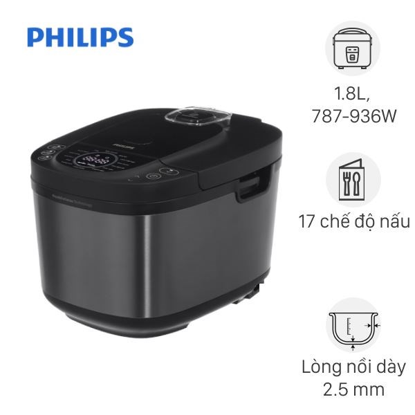 Nồi cơm điện tử Philips 1.8 lít HD4814/31