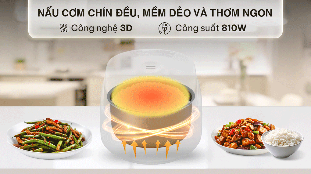 Nồi cơm điện tử Panasonic 1 lít SR-DL104WRA