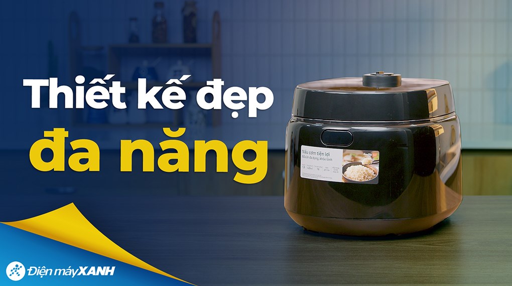 Nồi cơm điện tử Panasonic 1.8 lít SR-DM184KRA