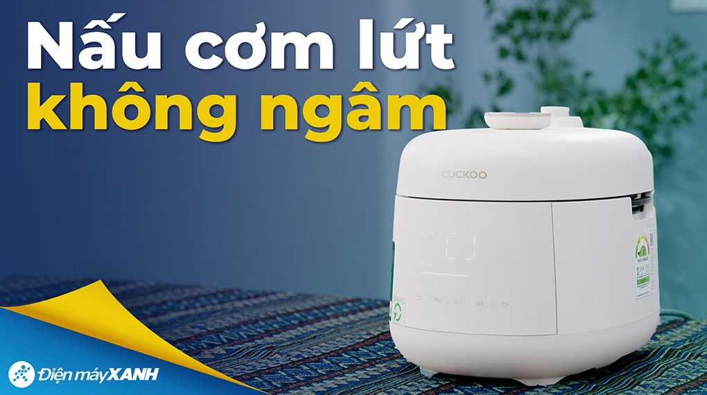 Nồi cơm điện tử áp suất Cuckoo 0.54 lít CRP-T0310FGW