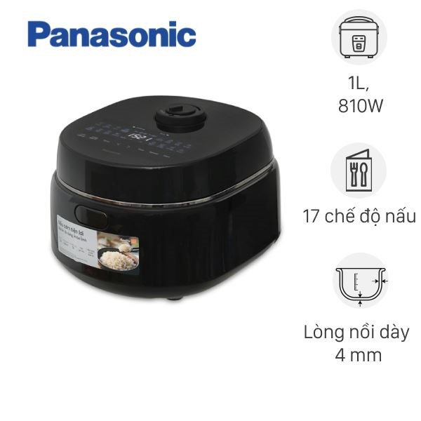 Nồi cơm điện tử Panasonic 1 lít SR-DM104KRA