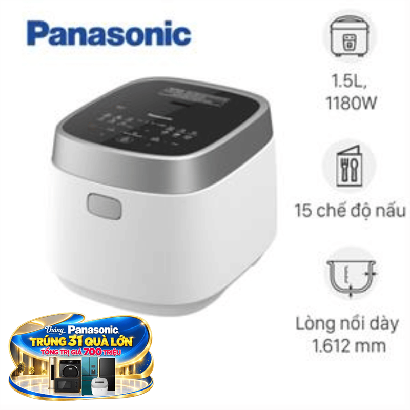 Nồi cơm điện cao tần Panasonic 1.5 lít SR-HNS151WRA