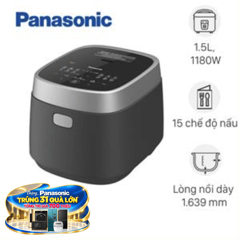 Nồi cơm điện cao tần Panasonic 1.5 lít SR-HN151KRA