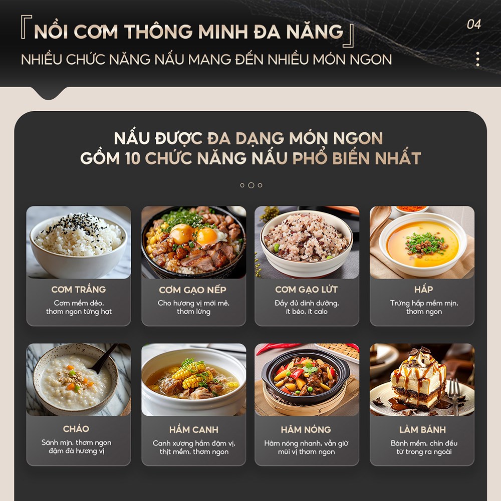 Nồi cơm điện tử AQUA 1.5 lít AQS-RBC401R(N)-VN