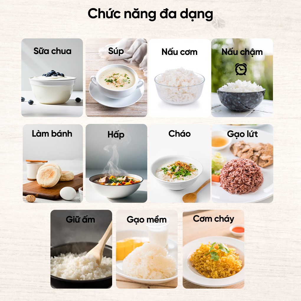 Nồi cơm điện tử Sharp 1.8 lít KS-TH18E2O-RS