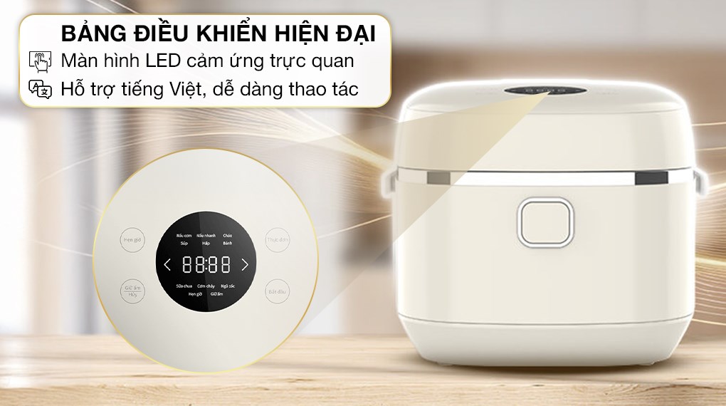 Nồi cơm cao tần Sharp 1.8 lít KS-IH18IX-WH