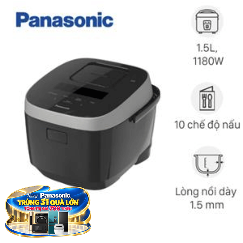 Nồi cơm điện cao tần Panasonic 1.5 lít SR-HFT153KRA