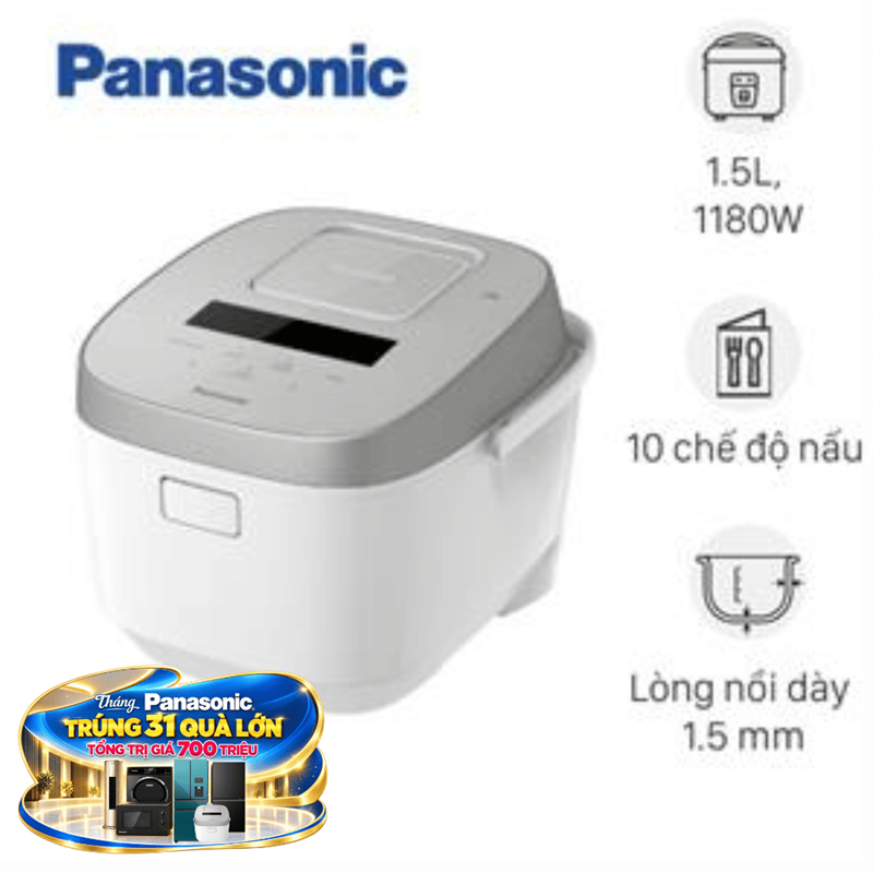Nồi cơm điện cao tần Panasonic 1.5 lít SR-HFL153WRA