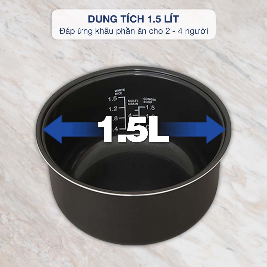 Nồi cơm điện tử Sunhouse 1.5 lít SHD8823 - 7