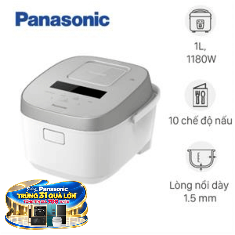 Nồi cơm điện cao tần Panasonic 1 lít SR-HFL103WRA