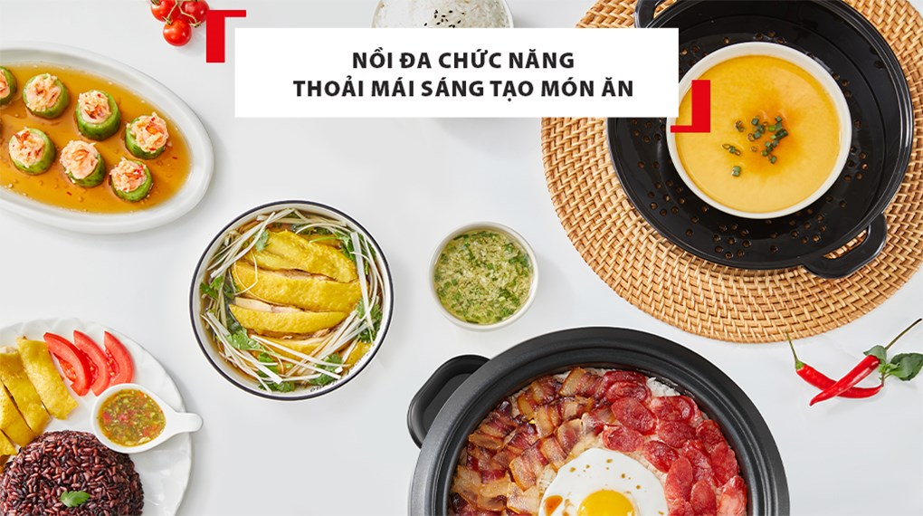 Nồi cơm điện tử Tefal 1.8 lít RK1088Y0