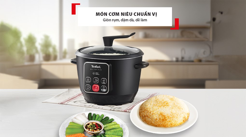 Nồi cơm điện tử Tefal 1.8 lít RK1088Y0