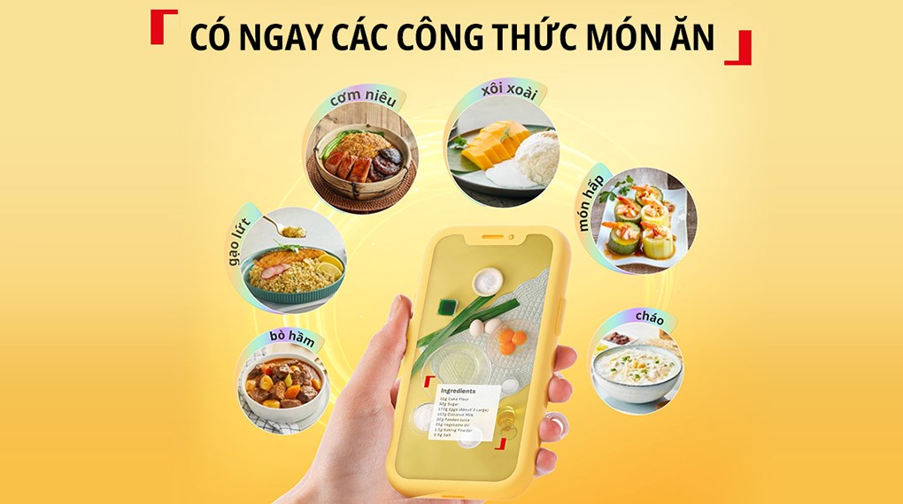 Nồi cơm điện tử Tefal 0.72 lít RK535AY0