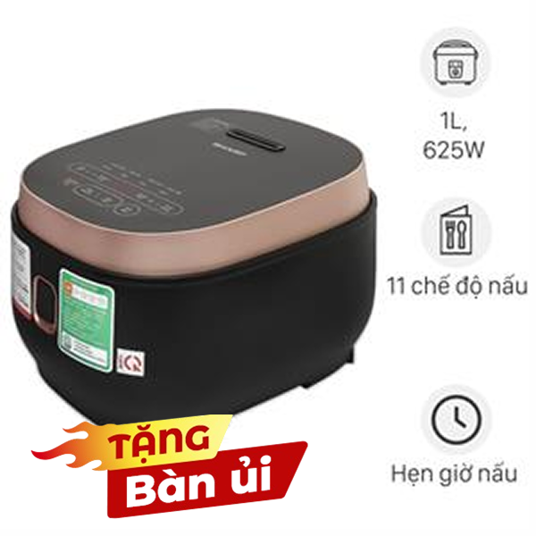 Nồi cơm điện tử Sharp 1 lít KS-COM1031MV-RS