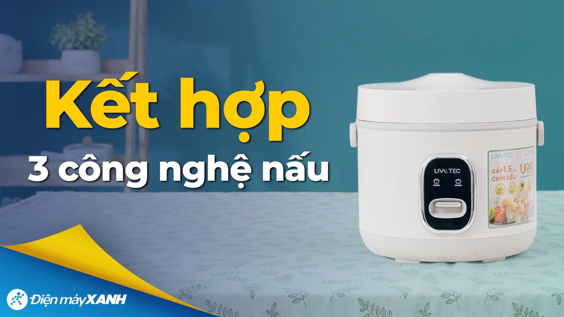 Nồi cơm nắp gài Livotec 1.8 lít LRC-6218B
