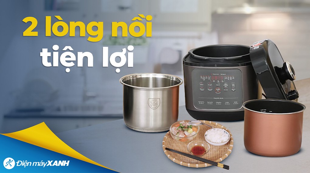 Nồi cơm điện tử áp suất Joyoung 1.8 lít JHPC-5100