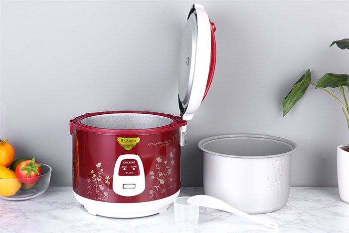 Nồi cơm nắp gài Cuckoo 3 lít CR- 1713 Màu Đỏ