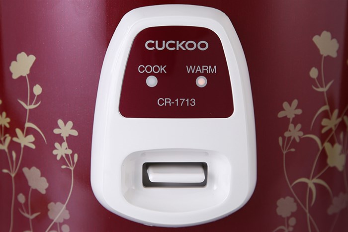 Nồi cơm nắp gài Cuckoo 3 lít CR- 1713 Màu Đỏ