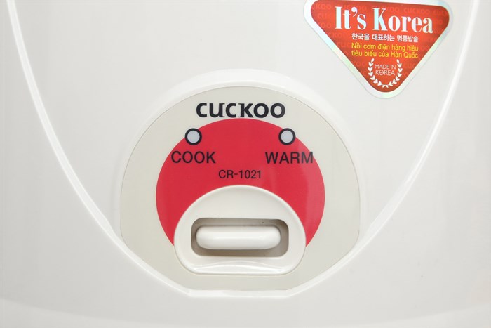 Nồi cơm điện Cuckoo 1.8 lít CR-1021 Màu Trắng