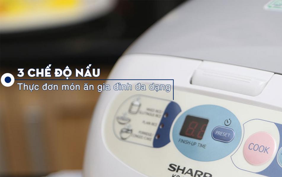 Nồi cơm điện tử Sharp 1.8 lít KS-ZT18V
