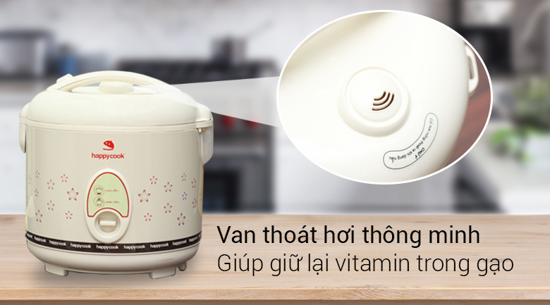 Nồi cơm điện Happycook 1.8 lít HC-180