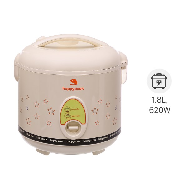 Nồi Cơm Nắp Gài Happycook 1.8 Lít Hc - 180