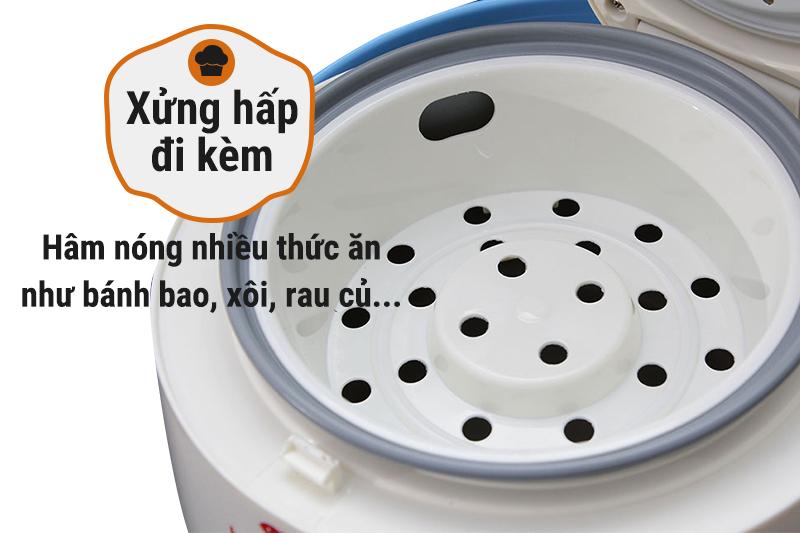 Nồi cơm điện nắp gài Happycook 0.6 lít HC-60