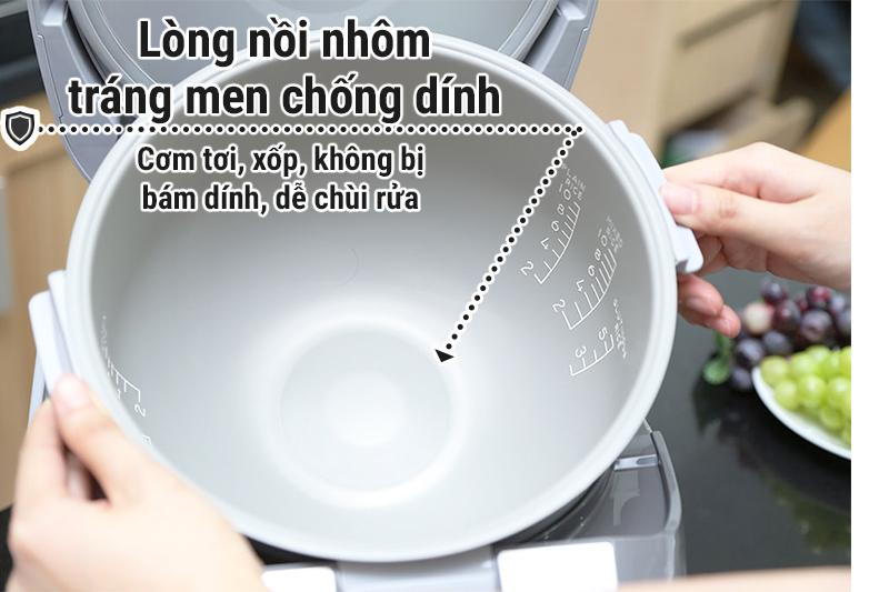 Nồi cơm điện tử Sharp 1.8 lít KS-COM19V-G