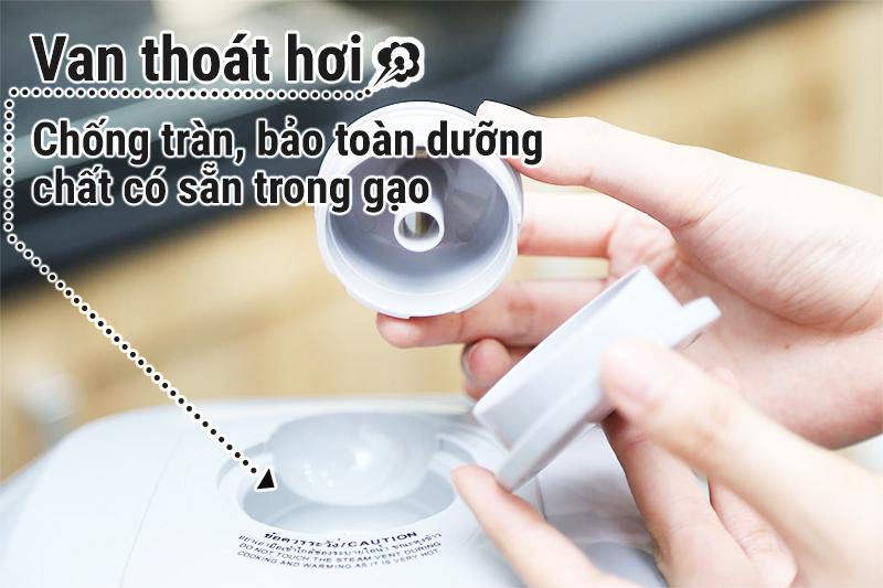 Nồi cơm điện tử Sharp 1.8 lít KS-COM19V-G