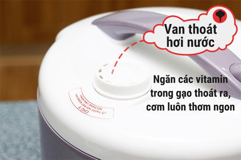 Nồi cơm điện nắp gài Goldsun 1.8 lít ARC-G18SA2