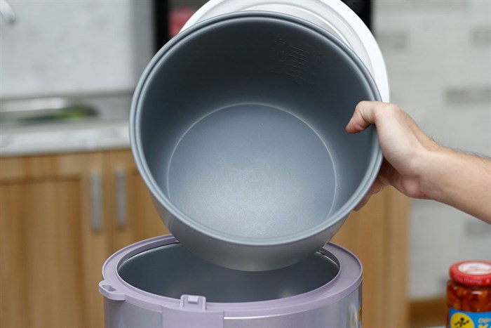 Nồi cơm điện Goldsun 1.8 lít ARC-G18SA2 Màu Xám