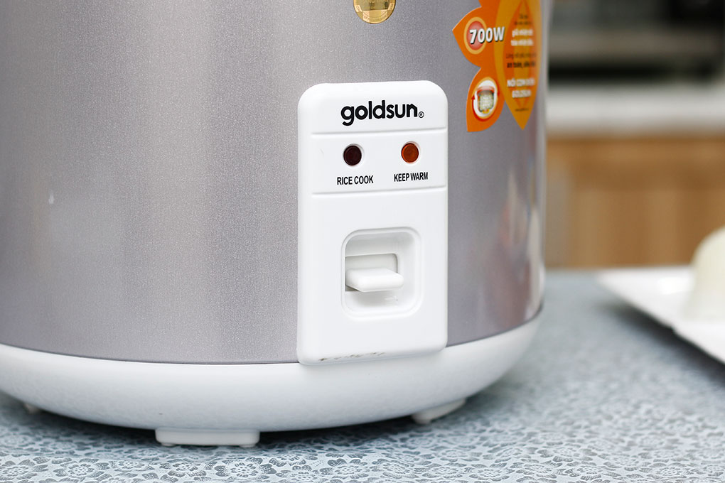 Nồi cơm điện nắp gài Goldsun 1.8 lít ARC-G18SA2