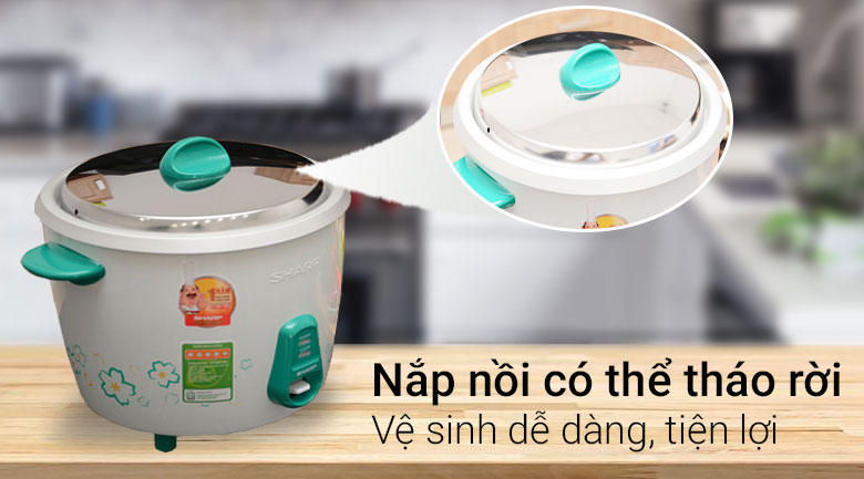 Nồi cơm điện Sharp 2.8 lít KSH-228V