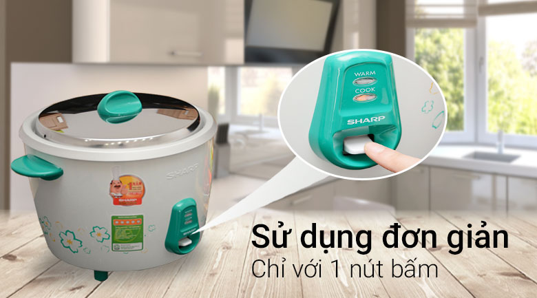 Nồi cơm điện Sharp 2.8 lít KSH-228V