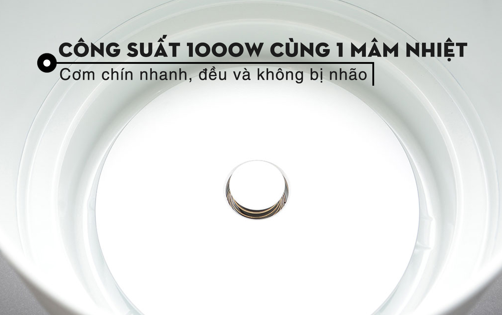 Nồi cơm điện nắp rời Sharp 2.8 lít KSH-228V
