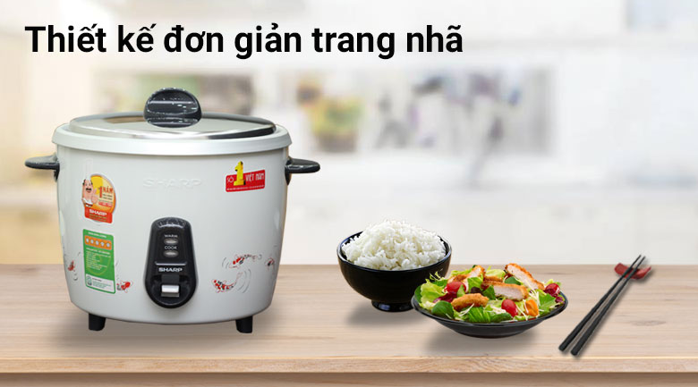 Nồi cơm điện Sharp 2.2 lít KSH-222V