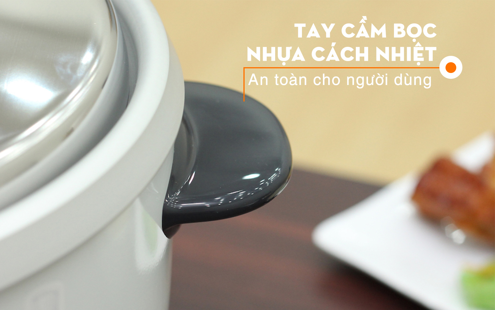 Nồi cơm điện nắp rời Sharp 2.2 lít KSH-222V