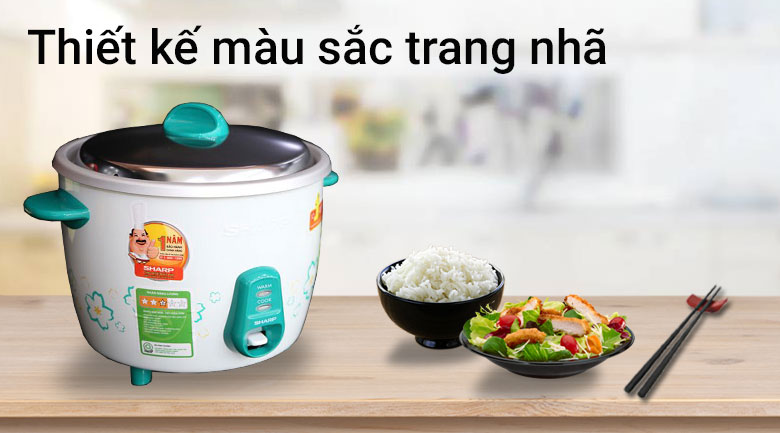 Nồi cơm điện Sharp KSH-215V 1.5 lít