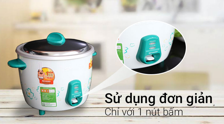 Nồi cơm điện Sharp KSH-215V 1.5 lít