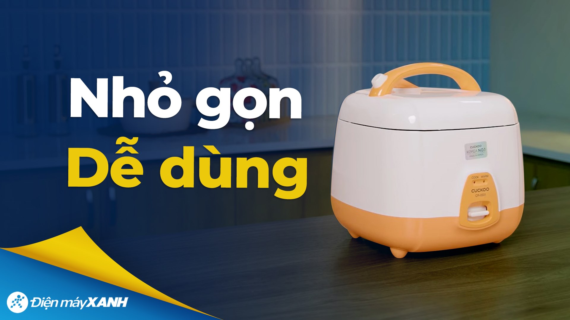 Nồi cơm nắp gài Cuckoo 0.5 lít CR-0331