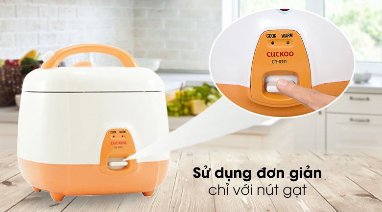 Nồi cơm điện Cuckoo 0.5 lít CR-0331